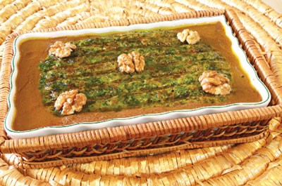 تهیه ی كو‌كو فسنجان