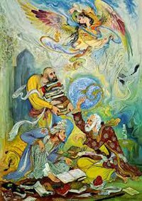 من و آن جعد موی غالیه بوی